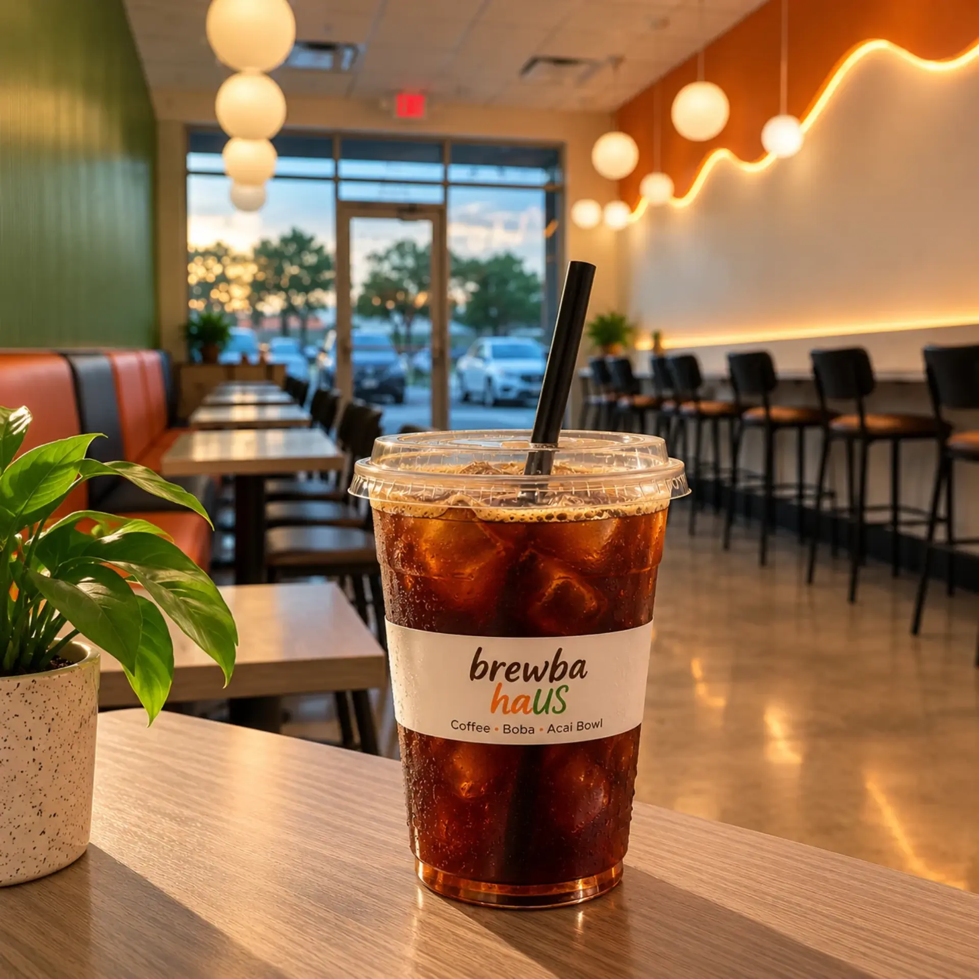 Brewba Haus coffee and a warm pastry, ready to brighten your day